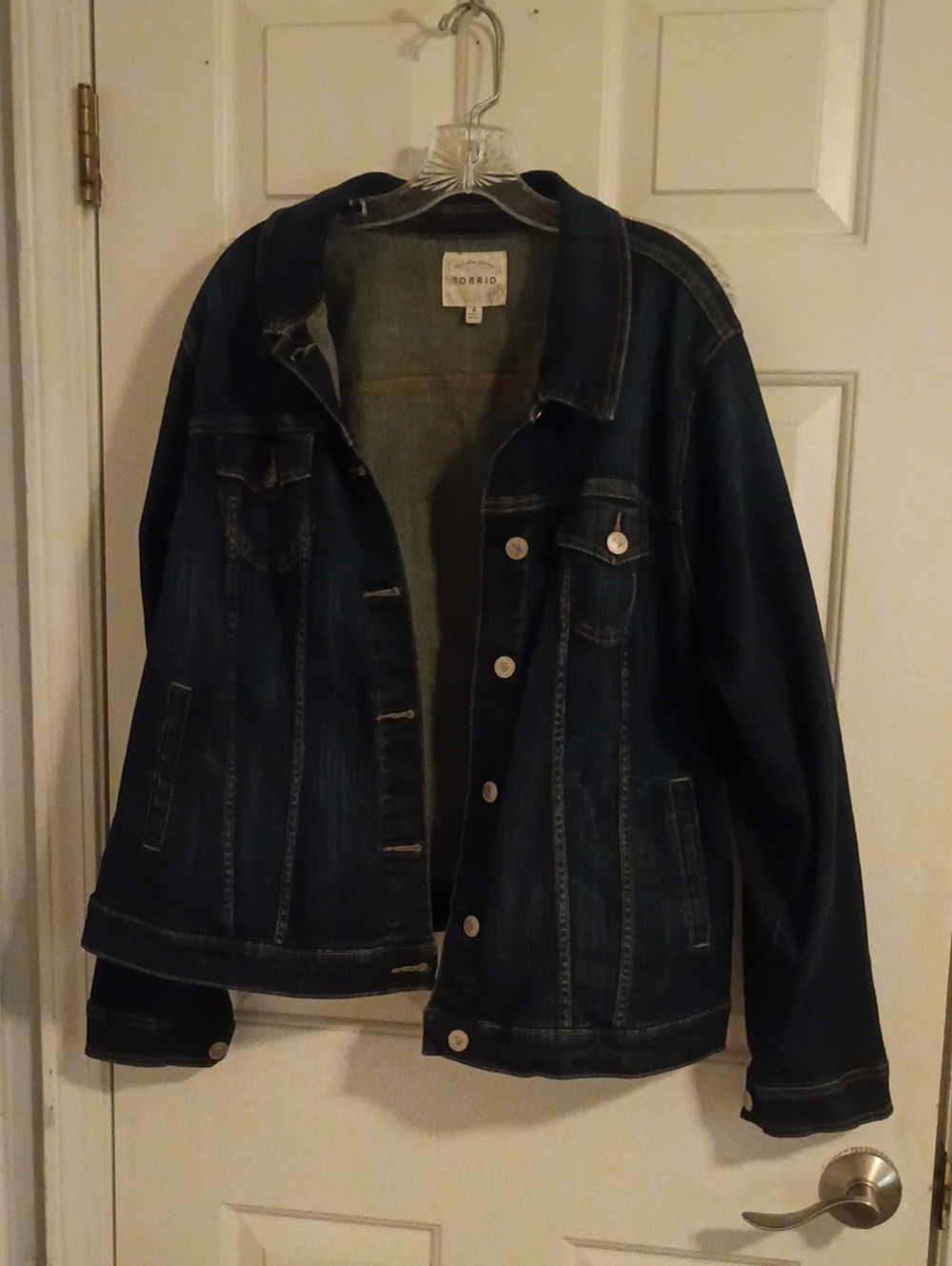 torrid Dark Blue Denim Jacket